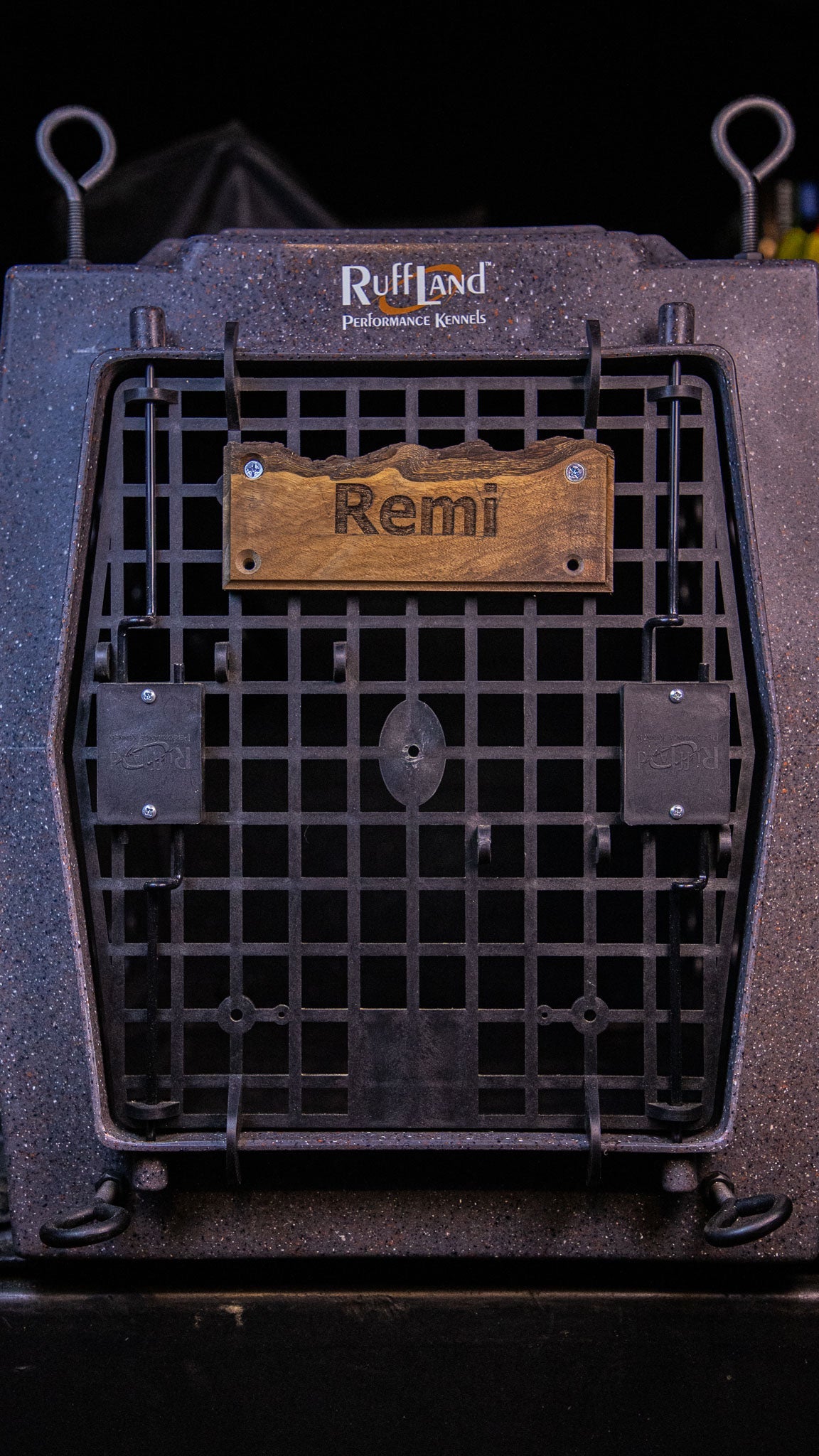 The Kennel Tag - Black Walnut - White Line Customs NC
