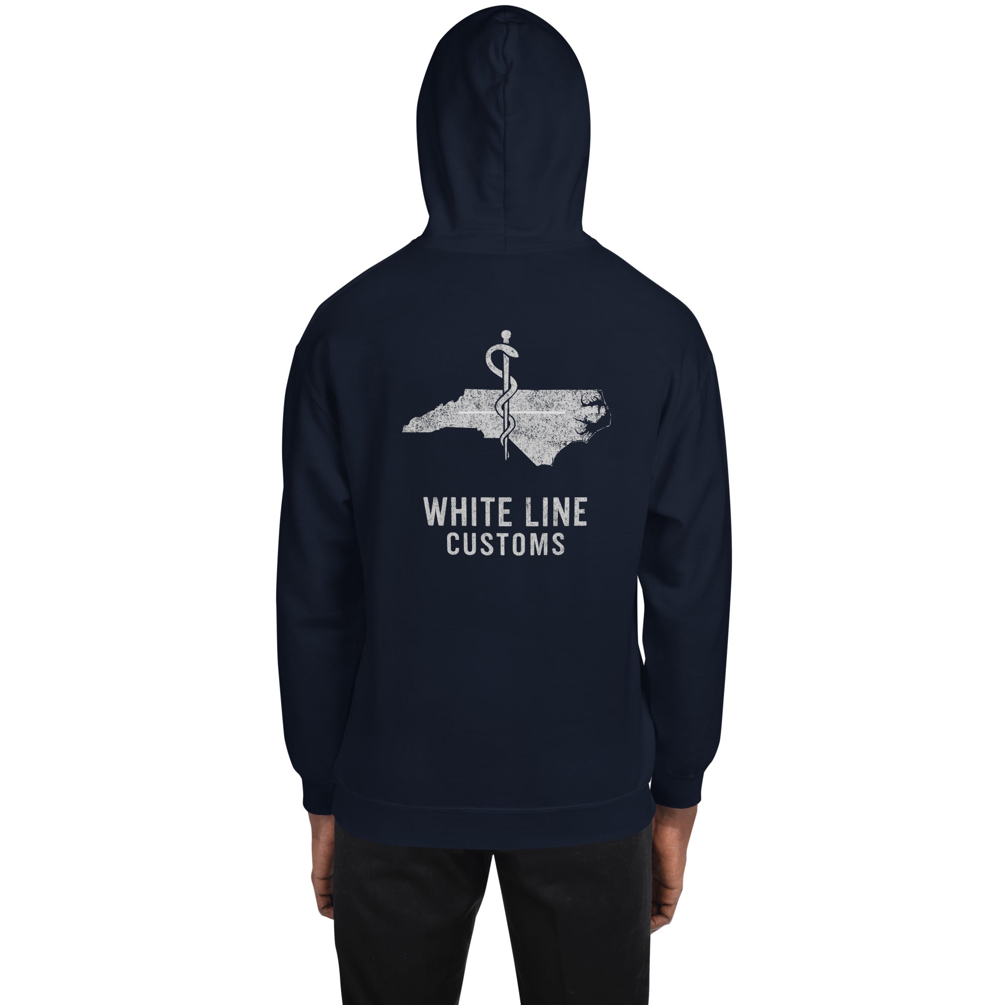 WLC Hoodie - White Line Customs NC