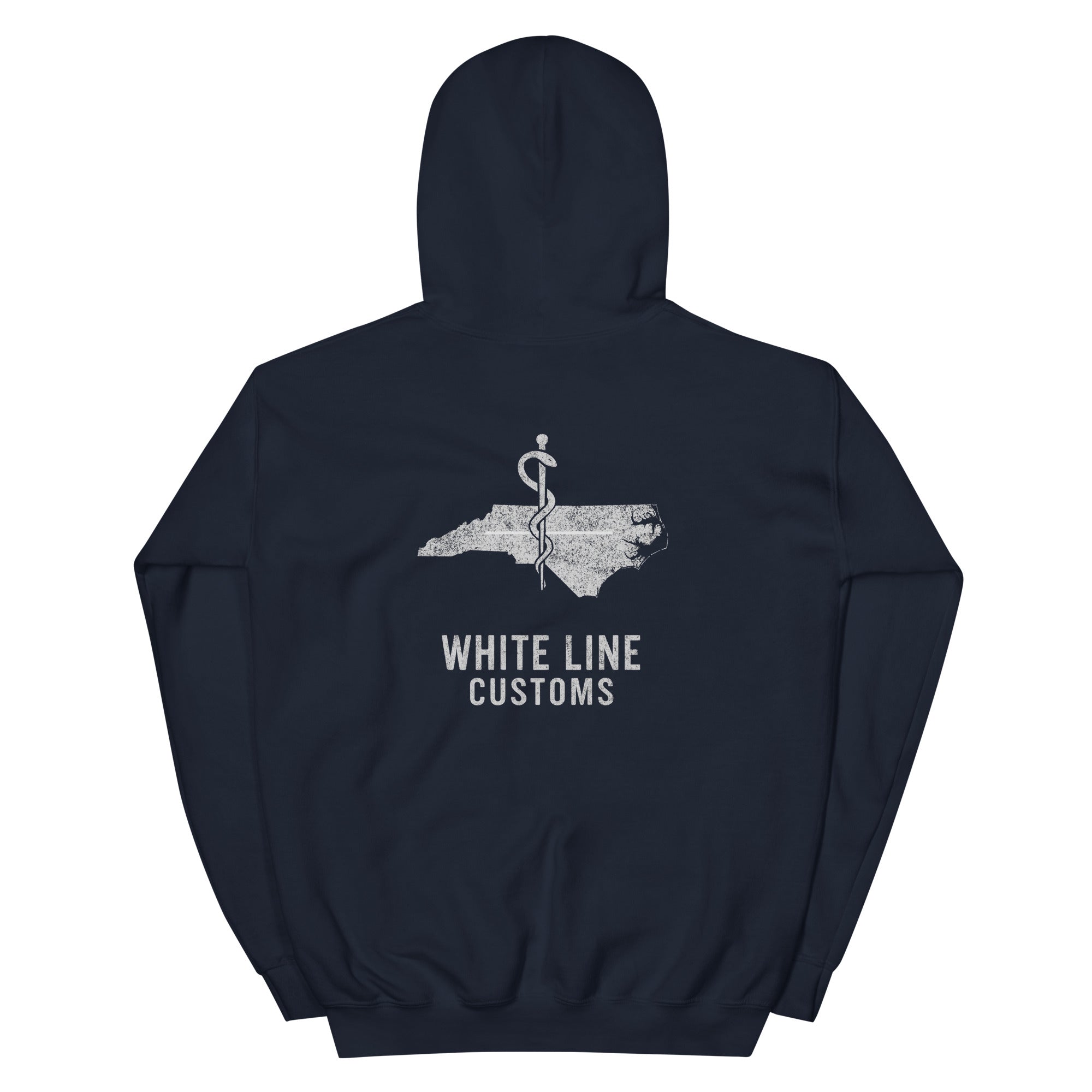 WLC Hoodie - White Line Customs NC